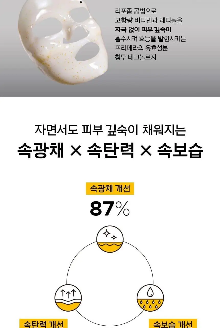 [포켓몬 에디션/5월올영픽] 프리메라 메가-샷 겔마스크 3종 4+1매 기획/단품 (비타티놀/PDRN/워터리) 상세페이지 22